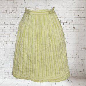 Vintage Worth Seersucker Side Zip Skirt